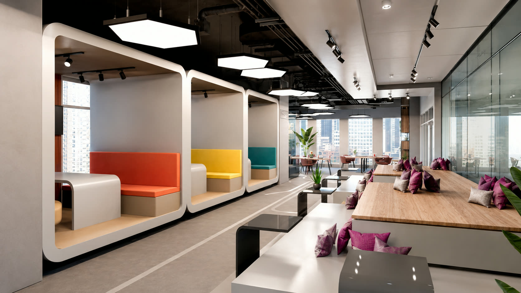 Olin at Jade Drive co-working amenity